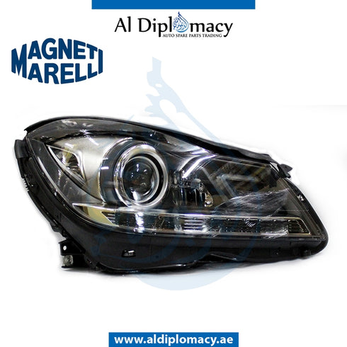 Right Headlight, BI Xenon, 711307023576 for Mercedes-Benz C Class W204 (2007-2015) models, Part Number MM-2048203639